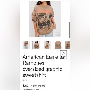 American eagle graphic sweatshirt